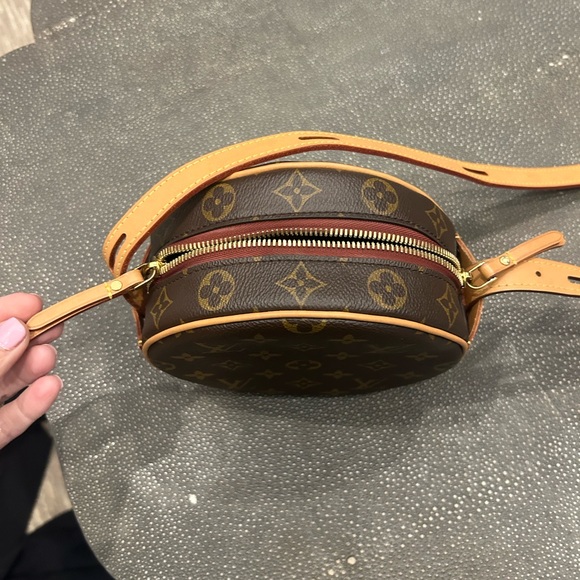 LOUIS VUITTON Boite Chapeau Souple PM Shoulder Bag M45578 Monogram WITH RECEIPT - Picture 6 of 9